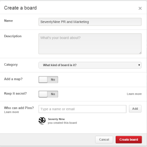 Pinterest Group Boards